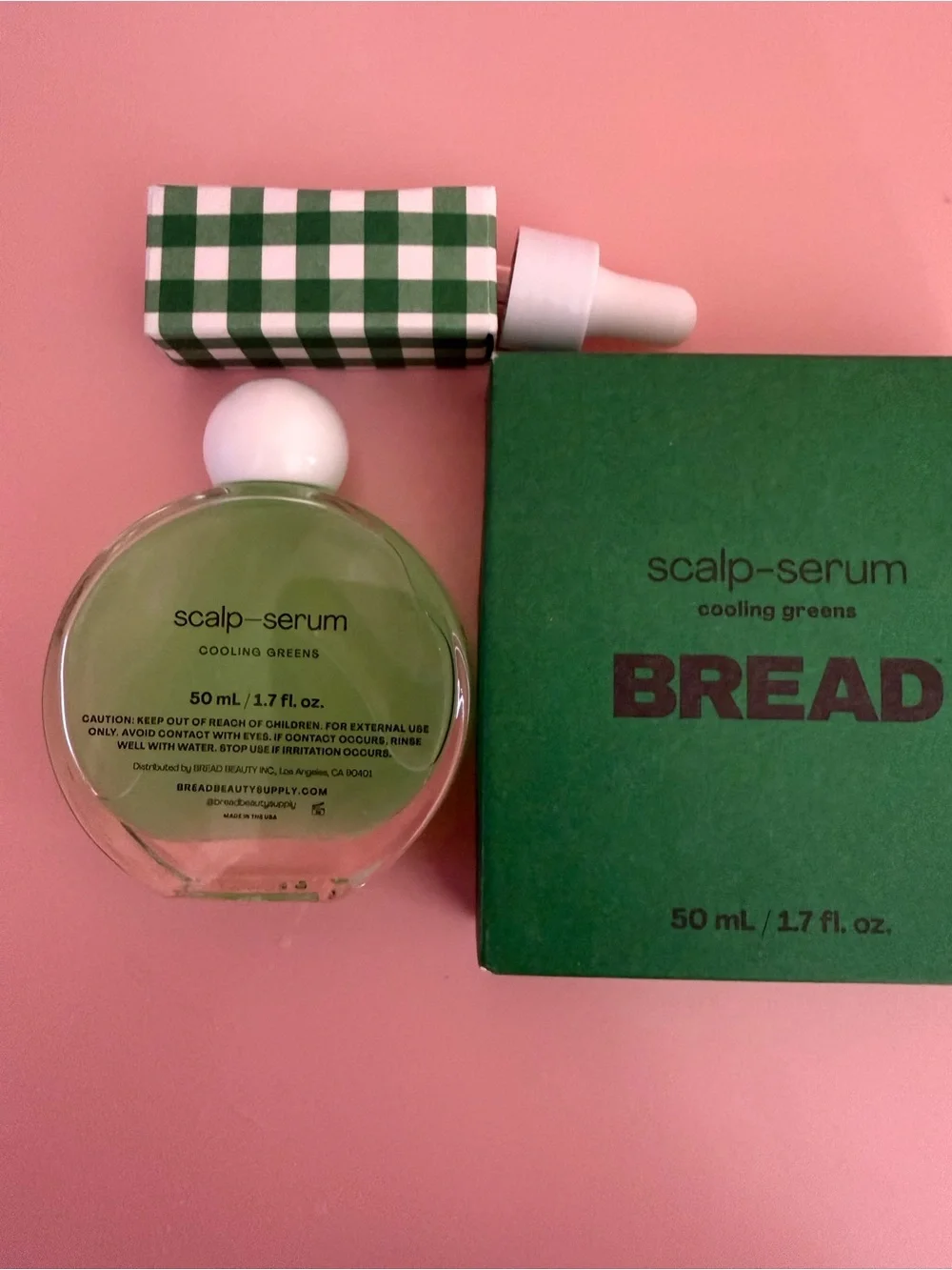 BREAD Cooling Greens Scalp-Serum 1.7oz NWT